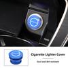 Metal Car Cigarette Lighter Cover Decorative Cover DustProof Dust Cover Auto Accessories For Volvo XC60 S60 V70 XC90 S70 XC70 PF7