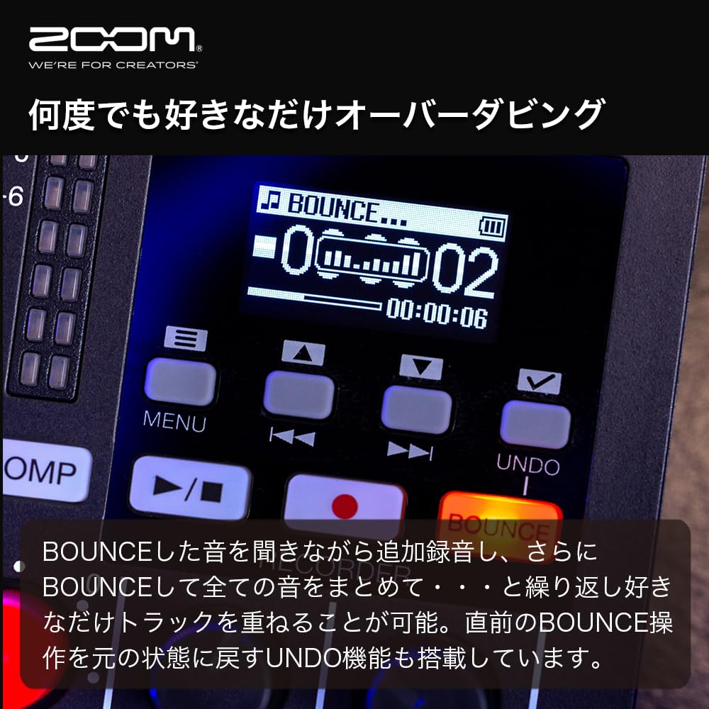 ZOOM L-6 max Digital Mixer/Recorder with 32-bit Float Recording, AI Noise Cancellation, 12-Channel Mixing, Independent Headphone Output, Lightweight a