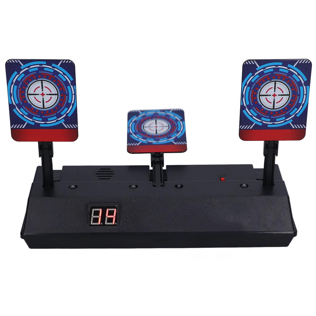 Bersaglio Elettrico Punteggio Reset Automatico Flash Suono LED Attira l'Attenzione dei Bambini Giocattolo Bersaglio Elettrico