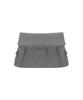 Sailpeulei Folded Knit Skirt Shorts / Charcoal