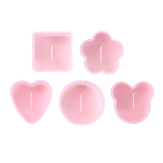 1 Set DIY Japanische Kinder Reisbällchenform Lebensmittelqualität Presse Design Niedliche Bärenblüte Herzförmige Sushi-Form Küchenzubehör