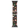Christmas Strap for Apple Watch Band 46/42mm 45/41mm 44/40mm 49mm Elastic Nylon Bracelet Correa iWatch Series 11/10/9/8/SE/Ultra
