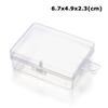 Plastic Transparent Storage Box Baby Feeding Holding Case Jewelry Beads Container Box Fishing Tools Home Daily Accessories