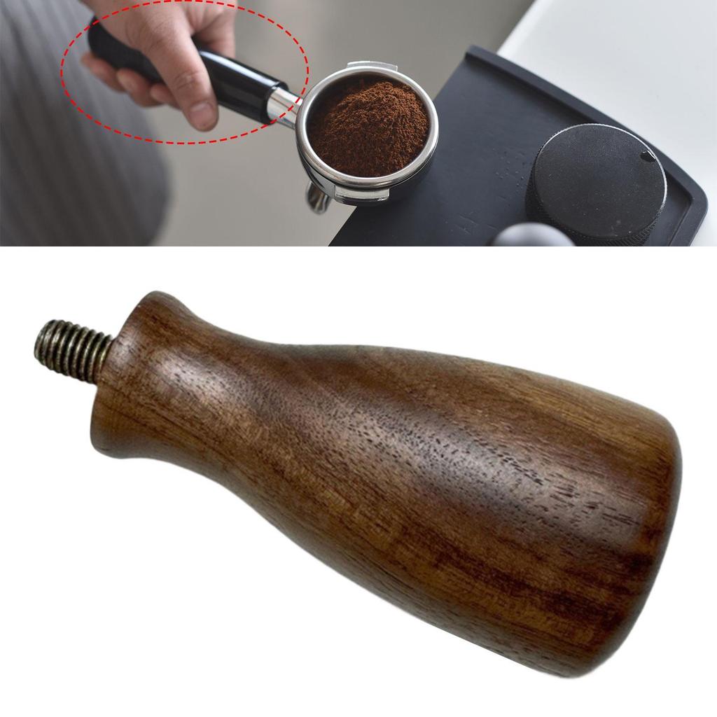 Portafilter Handle Solid Wood Handle Replacement Part Accessory Professional Coffee Machine Handle Wooden Milk Bottle Handle