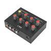 7 Band Sound Equalizer RCA Output Input 3.5mm Interface Dual Channel Digital Equalizer for Cars 100‑240V EU Plug