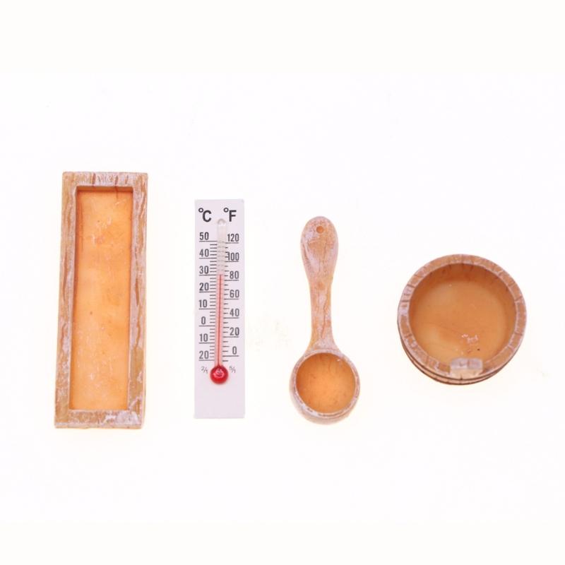 

Ручная работа Кукольные домики Модель сауны Игрушка Сложная резьба по дереву и безопасный дизайн для игры 1