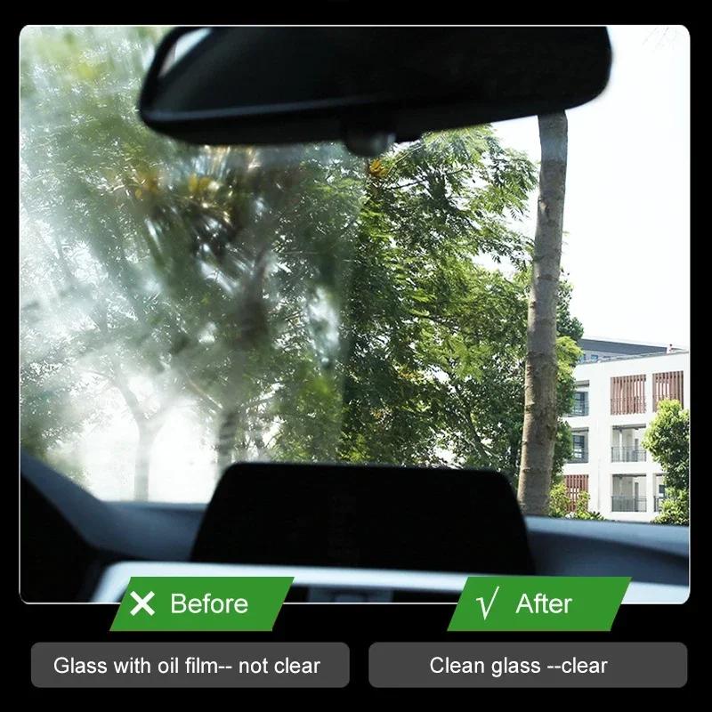 YC19  Car Glass Oil Film Wipe, Front Windshield Side Window, Oil Removal, Dirt Removal, Coating, Crystal Plating, Strong Cle