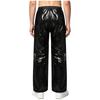 Men‘s Athletic Waterproof Pants S-3XL with Zipper Fly and Reflective Stripes Elastic Waist Straight Leg for Outdoor Sports