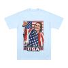 USA Ice Hockey Jack Hughes T Shirts USA Inspired Graphic Clothing Hockey Fan Tee Women Unisex High Quality Oneck Cotton Tshirts