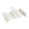 3/6Pcs Pants Skirts Non-slip Clips Hanger Wardrobe Attachable Clothes Organizer Household Space-saving Trousers Drying Racks