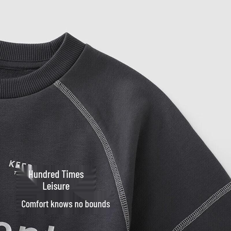 Yeehoo Boys' Autumn Round Neck Long Sleeve Sweatshirt