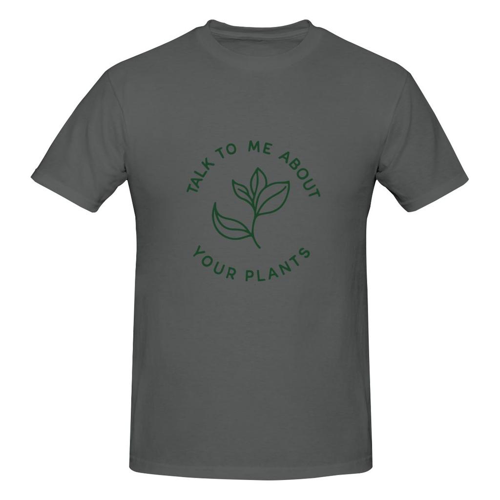 Talk To Me About Your Plants Dating Tshirtartistic Style Fashion Sense Basic Tee