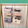Modern Minimalist Hanging Travel Organizer For Bedroom Closet Storage Bag With Multiple Compartments