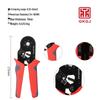 Hexagonal Mini Ratchet Crimping Pliers Set HSC8 6-6 for European Terminals