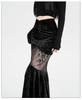 Elegant 2025 Black Velvet Mermaid Skirt for Women