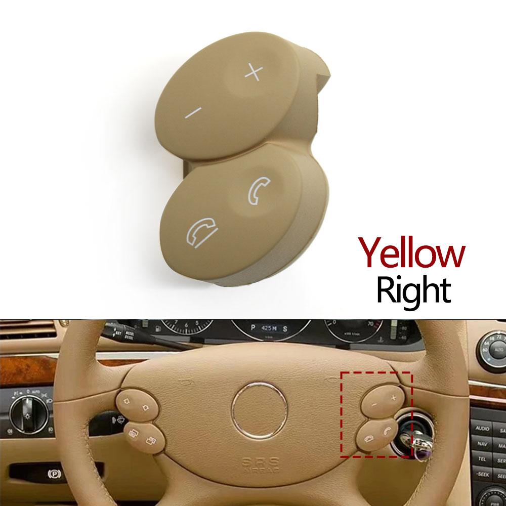 Car Left Right MultiFunction Steering Wheel Control Switch Button For Mercedes Benz E G CLS CLK W211 W463 W219 W209 230810