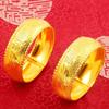1 PC Gold Color New High Quality Bridal Wedding Bracelet Snap Open Window Soft and Thin Dragon Phoenix Double Happiness