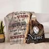 Basketball Player Silhouette Home Blanket Customize Your Names Soft Comfortable Lightweight Allseason Multipurpose Blanket For Picnics Sofas Offices