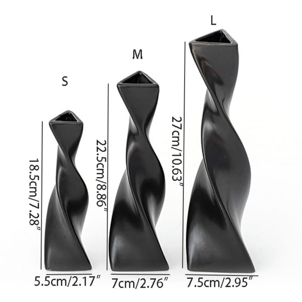 Easy To Use Geometry Hydroponics Vase Minimalist Ceramic Flower Vase Special Shaped Vase  Desktop