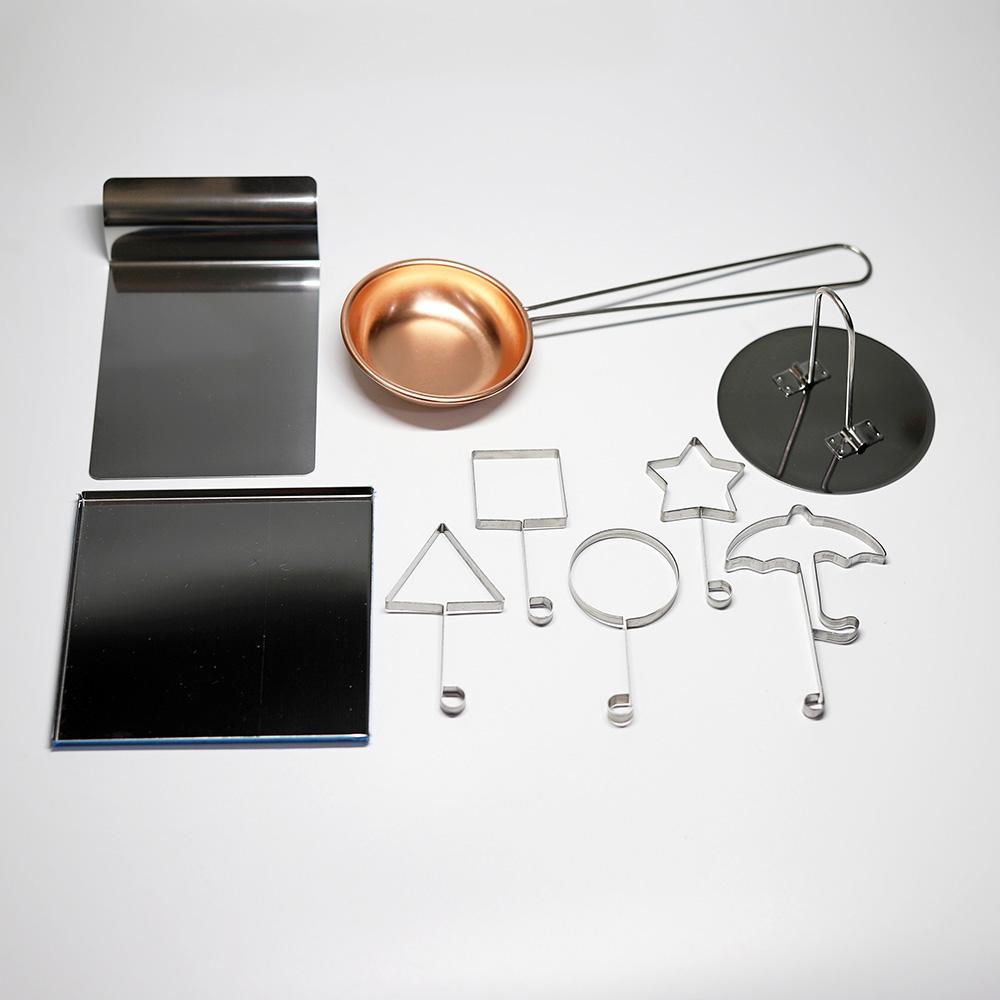 [Squid Game] Korean Dalgona Candy Kit(Baking Soda free gift)  / Sugar Candy Making tools Ppopgi Set