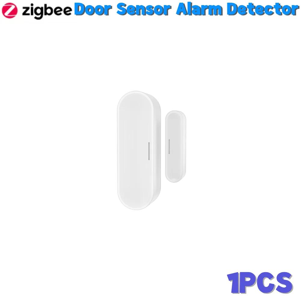 

Датчик двери Tuya APP с питанием от USB ZigBee Датчик окна двери ворот 2,4 ГГц Беспроводной детектор датчика окна двери ворот для дома офиса