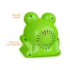 Machine Bubble Big Frogs Automatic Bubble Maker Blower Music Bath Baby Toy Kids