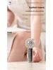 New Compact Mecha Style Transparent Handheld Fan - Portable Pocket Fan with High Wind Power for Commuting