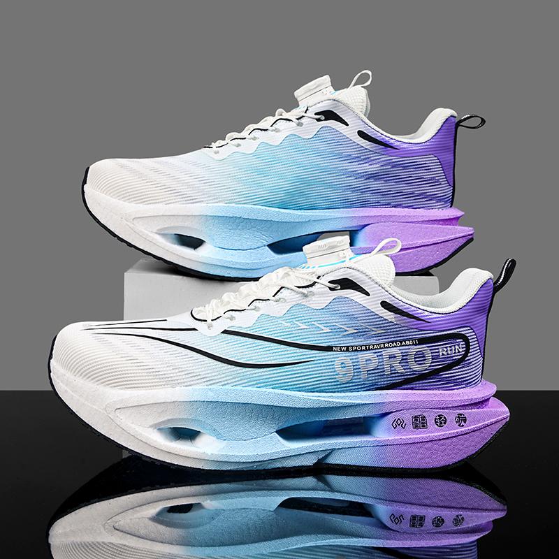 Running Shoes Marathon Speciality Men Sports Carbon Board Breathable Ultralight Womens Comfy Athletic Cushion Stability Sneakers