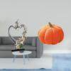 Kissing Couple Pumpkin Pillow Figurine Statue Collectible Ornament for Bedroom Wedding Bookshelf