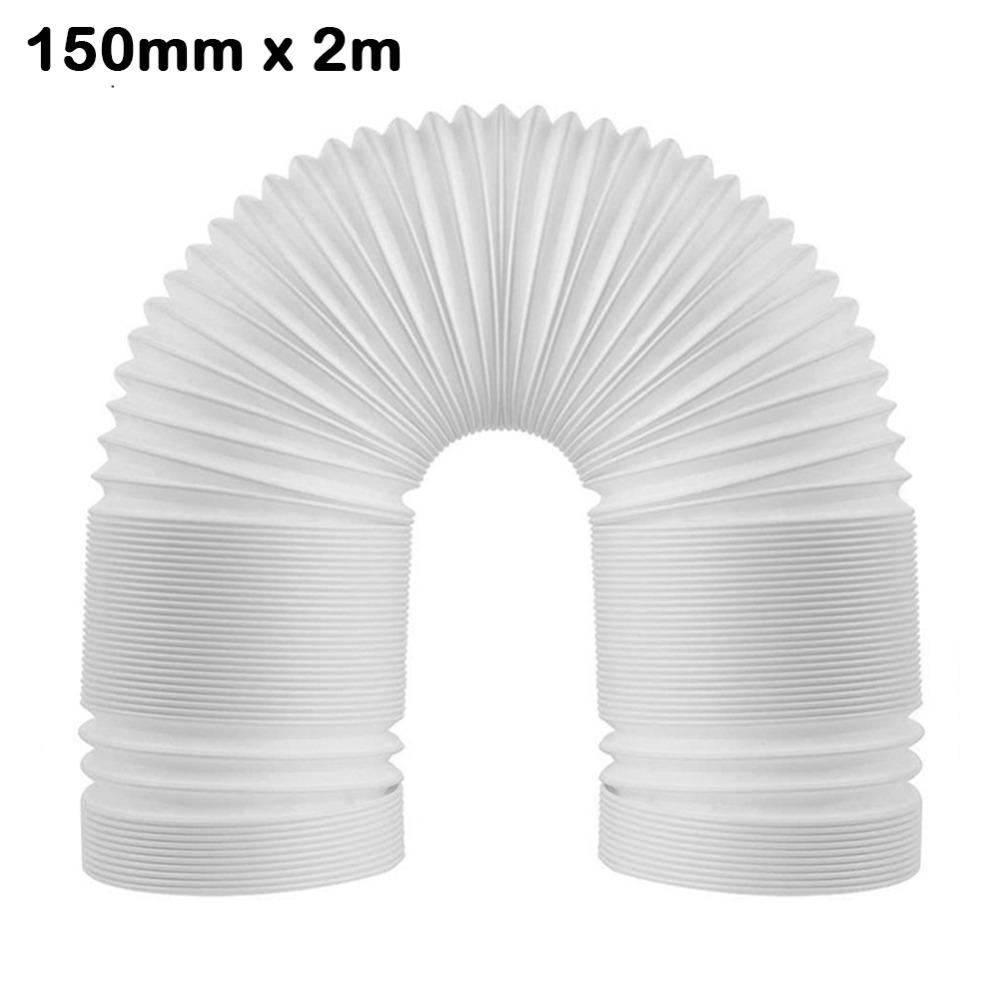 150/200CM Air Conditioner Exhaust Hose Duct Connector for Mobile Air Conditioning Home Ventilation