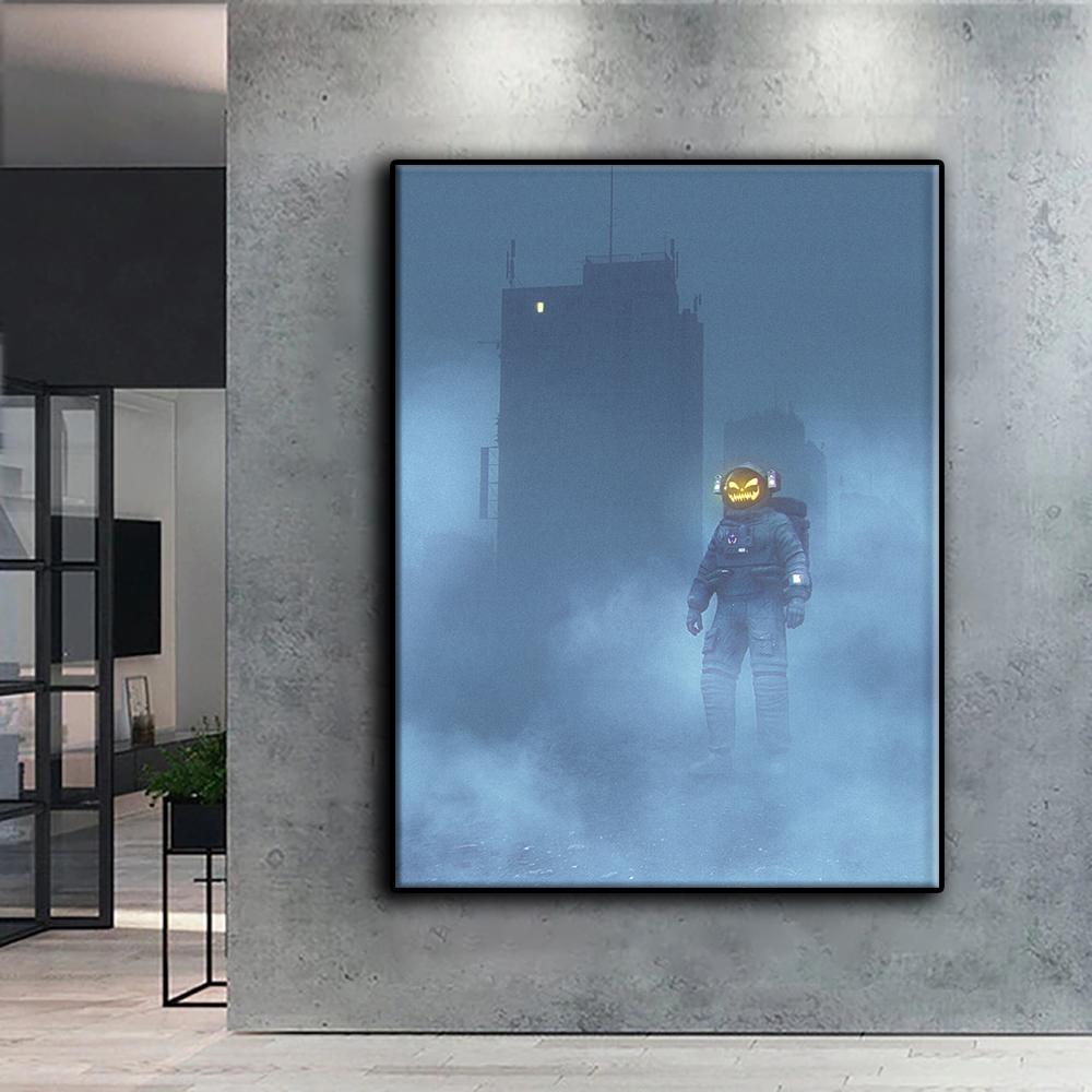 Ricamo Diamante Halloween Uomo Testa di Zucca Spaventoso 5D Fai da Te Pittura Diamante Punto Croce Strass