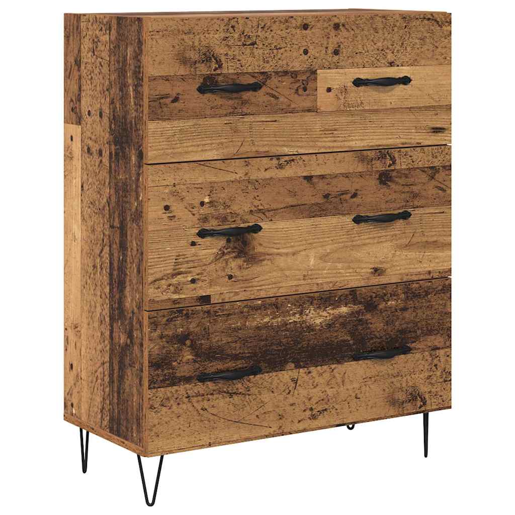 Highboard Reclaimed Wood 69.5 x 34 x 180 cm Particleboard
