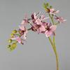2 Fork Artificial Phalaenopsis Branches Real Touch Handmade Fake Flowers Realistic Artificial Butterfly Orchid Flower