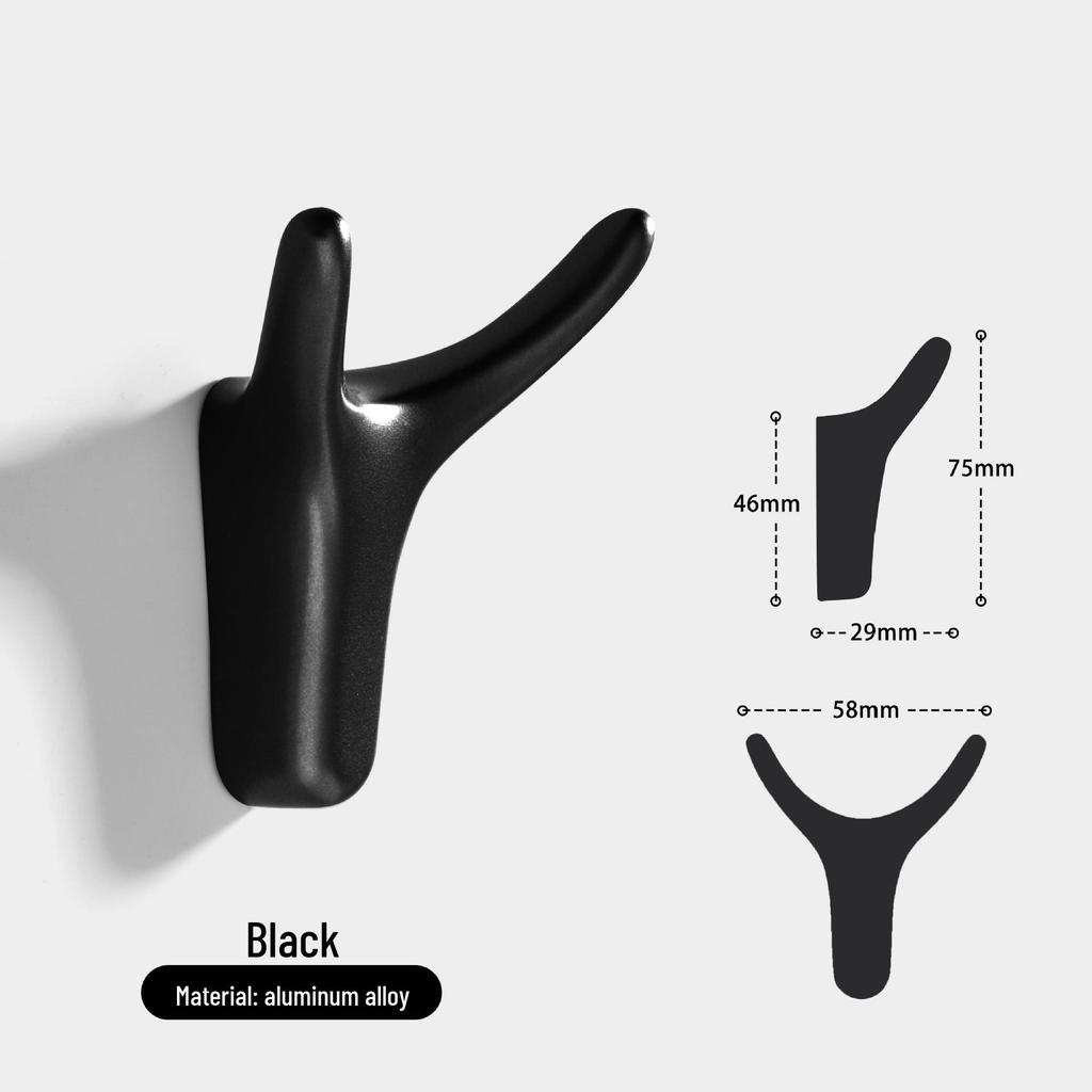 Modern Nordic Antler Wall-Mounted Coat Hook