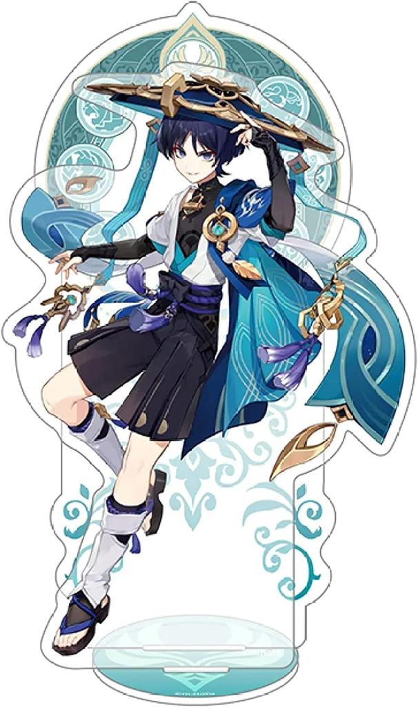 Genshin Official Merchandise Smeral Series Character Acrylic Stand Genshin (Scaramache)