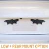 Bat Wings Wooden License Plate Accessory Universal Gothic Car Decor for Car License Plate Halloween Wall Party Decor