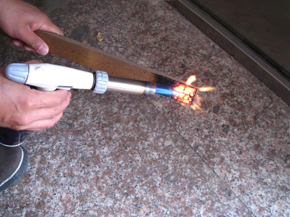 360 degrees  Rotatable Reliable Safe Butane Gas Torch Burner Auto Ignition Camping BBQ Flamethrower Flame Lighter