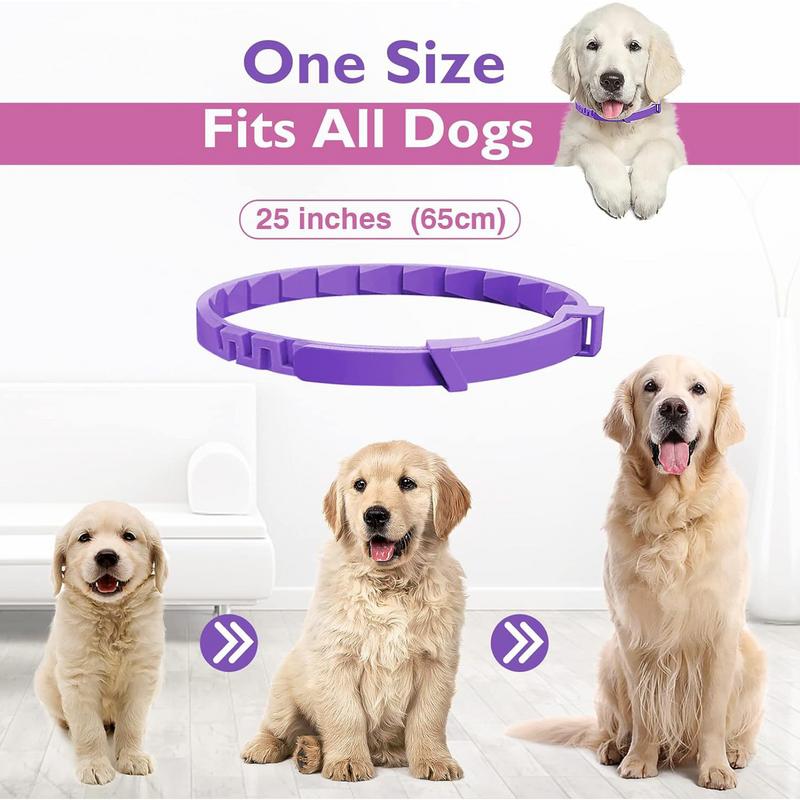 Dog Calming Collar 3Pcs Relaxing Collars For Pets Lasts 60 Days Calming Dog Collar For Small Large Medium Breed Bad Behavior