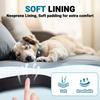 IP68 Waterproof AirTag Dog Collar – Heavy Duty Reflective Padded Design with Integrated AirTag Holder for Small, Medium & Large Dogs –