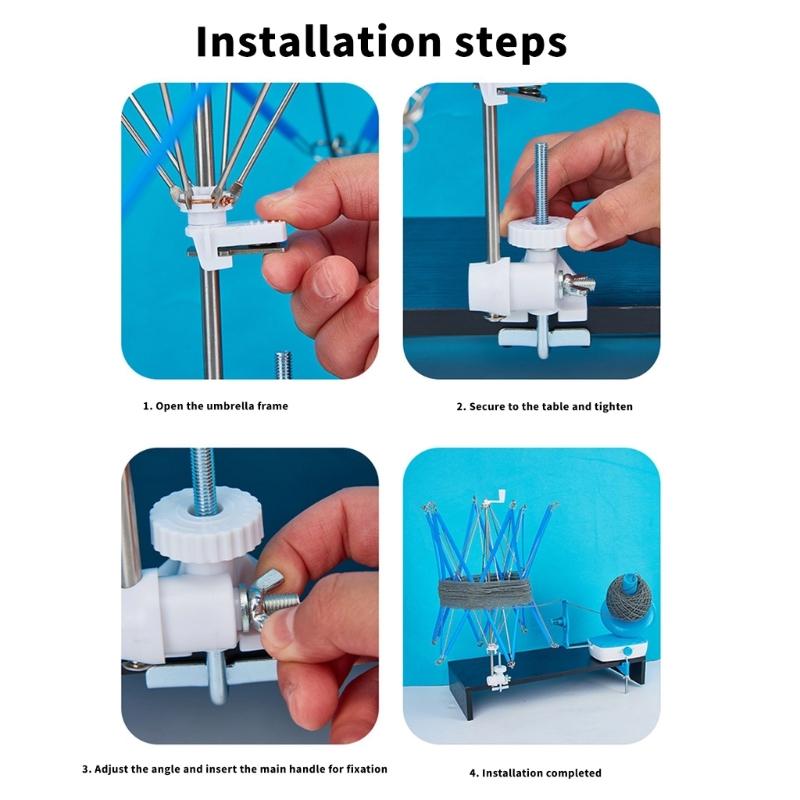 Swifts Yarn Winder Knitting Umbrella Swifts Yarn Winder Holder Yarn Swifts Umbrella Yarn Swifts Knitting Tool