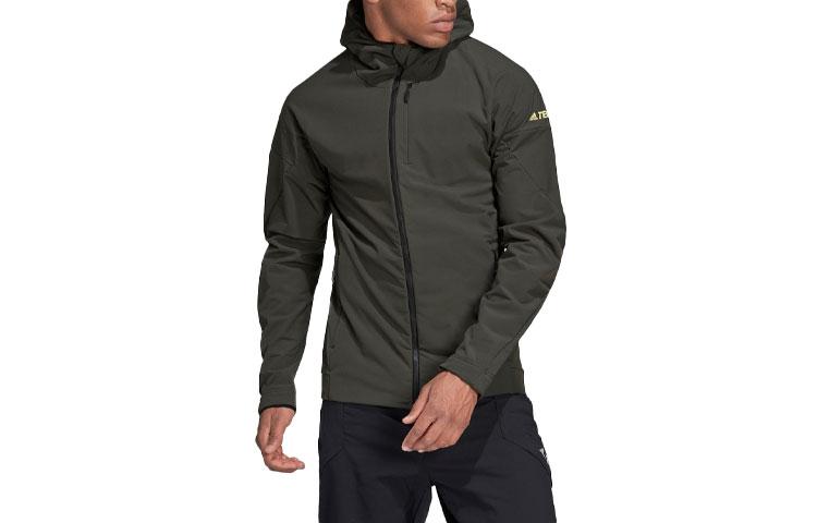 Adidas Jackets Men s Dark Brown Hooded Moderate Other GV4794 L