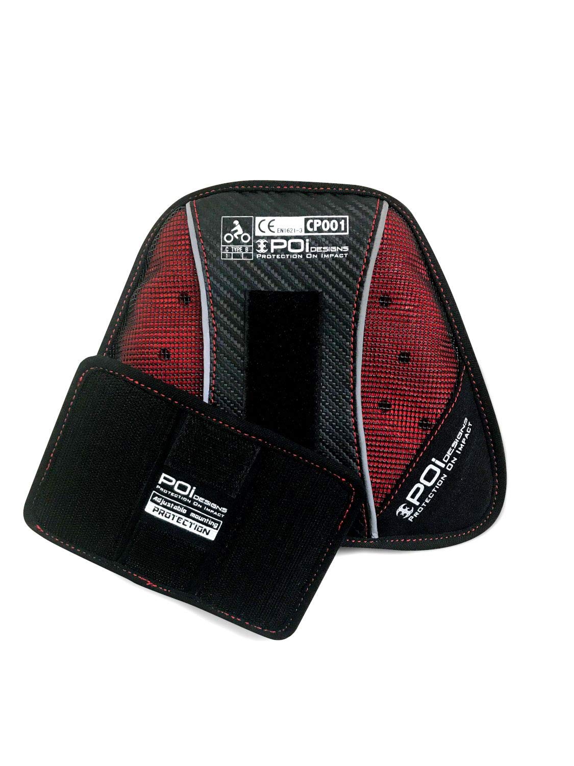 

POi SPORTS Защита груди CE Средний Красный OPC-01-PRO/M