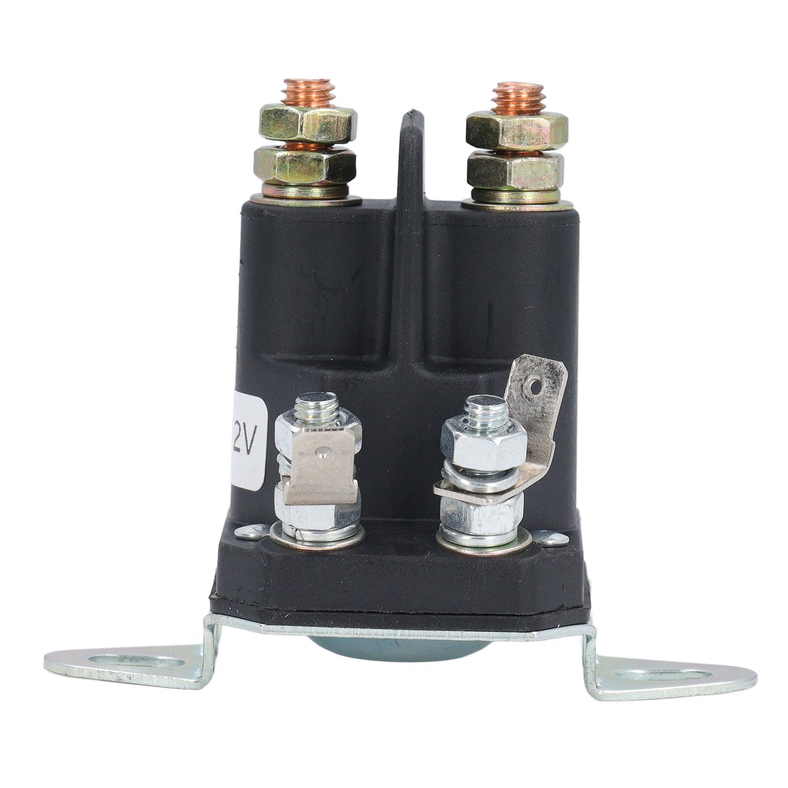 12v Starter Solenoid Relay, Heavy Duty Intermittent Duty Solenoid, 100A Starter Relay for ATV Utility Vehicles, Snowmobiles