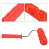 7IN Rubber Embossing Texture Wall Printing Brush Relief Roller Tool with Handle EG343T