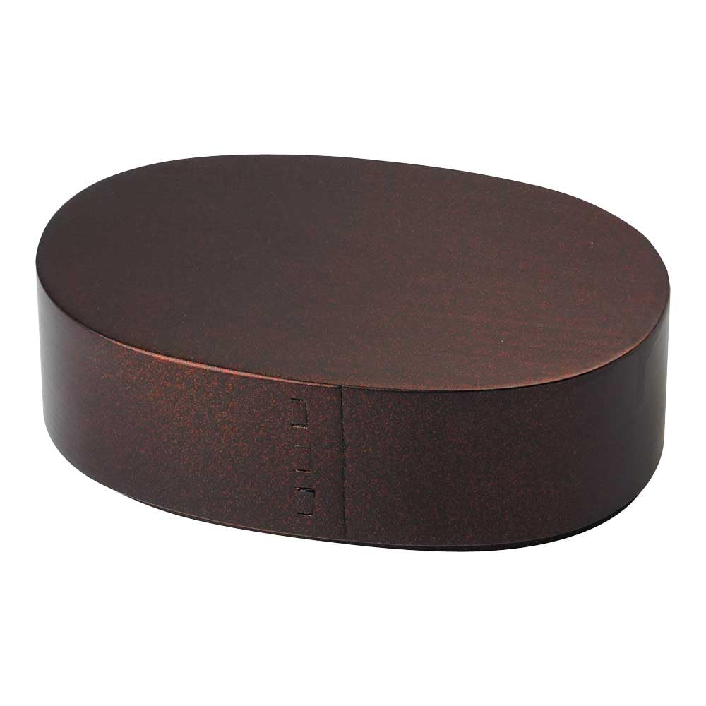 Yamaco Reinforced Coated Wooden Serving Smoked 17 x 11 x 281251 Box, Copper, H5.5cm,