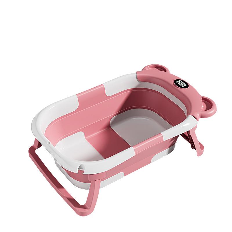 Silikon Baby Nehmen Bad Badewanne Rutschfeste Fuß Bad Eimer Klapp Badezimmer