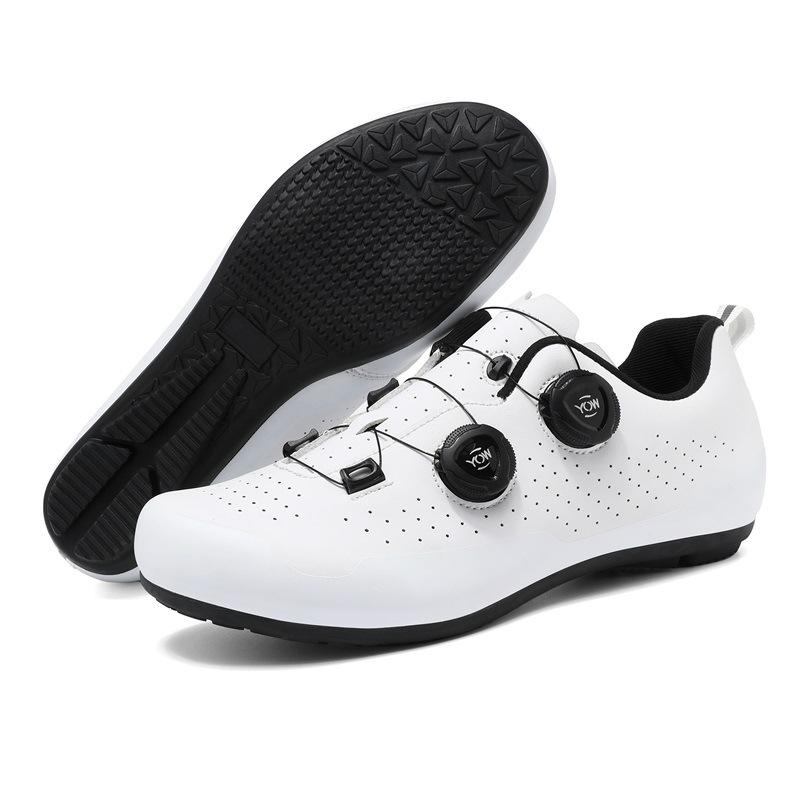 XT3001 Men's Shoes Cycling Rotating Buckle Mountain Lock Road No Breathable Hole Leather Surface Sports