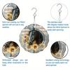 Metal Wind Chime 2D Horse Design with Sunflowers Autumn Leaves for Outdoor Garden Decor No Power Needed Horse Lover Gift