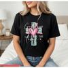 T-shirt Grafica Cristiana da Donna Dio È Buono Sempre Croce Manica Corta Maglietta Casual Vestibilità Larga Top Ispirato alla Fede.