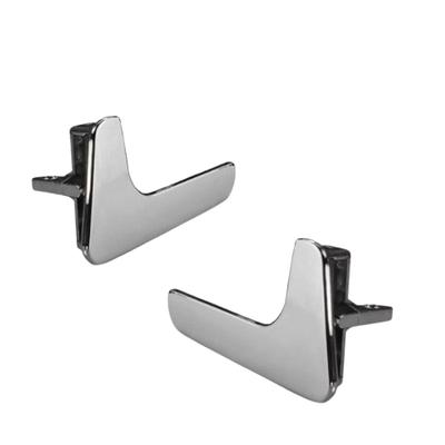 Conjunto de 2 Maçanetas de Abertura de Porta Cromadas para Seat Ibiza Cordoba 2003-2005 Esquerda e Direita OEM 6L4839113B 6L4839114B